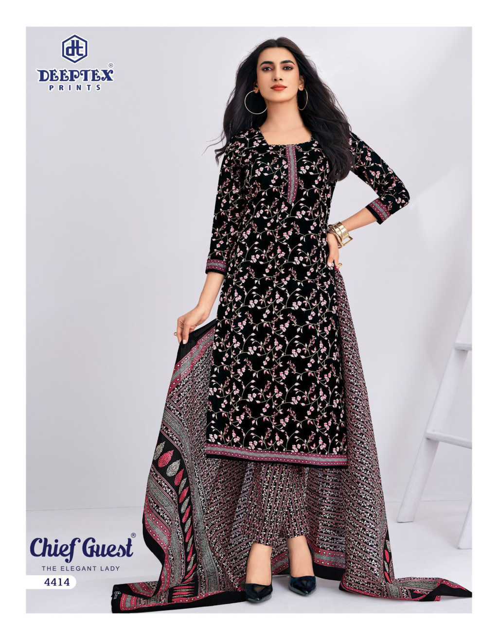 Deeptex Chief Guest Vol 44 Cotton Salwar Suit Catalog 15 Pcs (6) Deeptex Chief Guest Vol 44 Cotton Salwar Suit Catalog 15 Pcs - Image 7