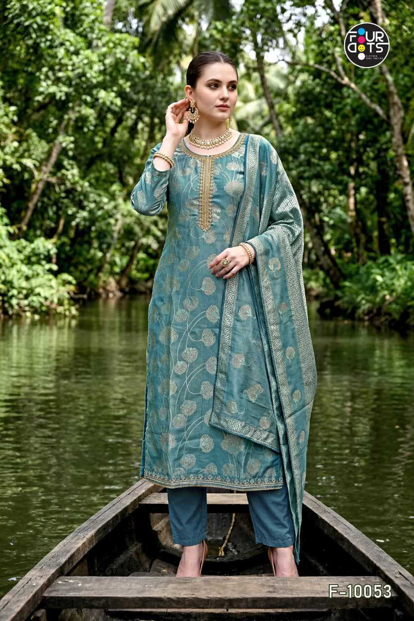 Four Dots Keeva by Kessi Silk Salwar Suit Catalog 4 Pcs (4) Four Dots Keeva by Kessi Silk Salwar Suit Catalog 4 Pcs - Image 5