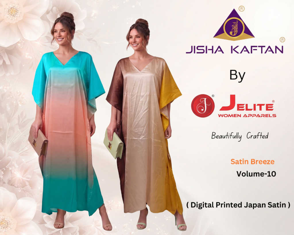 Jisha Satin Breeze Vol 10 Kurti Catalog 8 Pcs (1) Jisha Satin Breeze Vol 10 Kurti Catalog 8 Pcs - Image 2