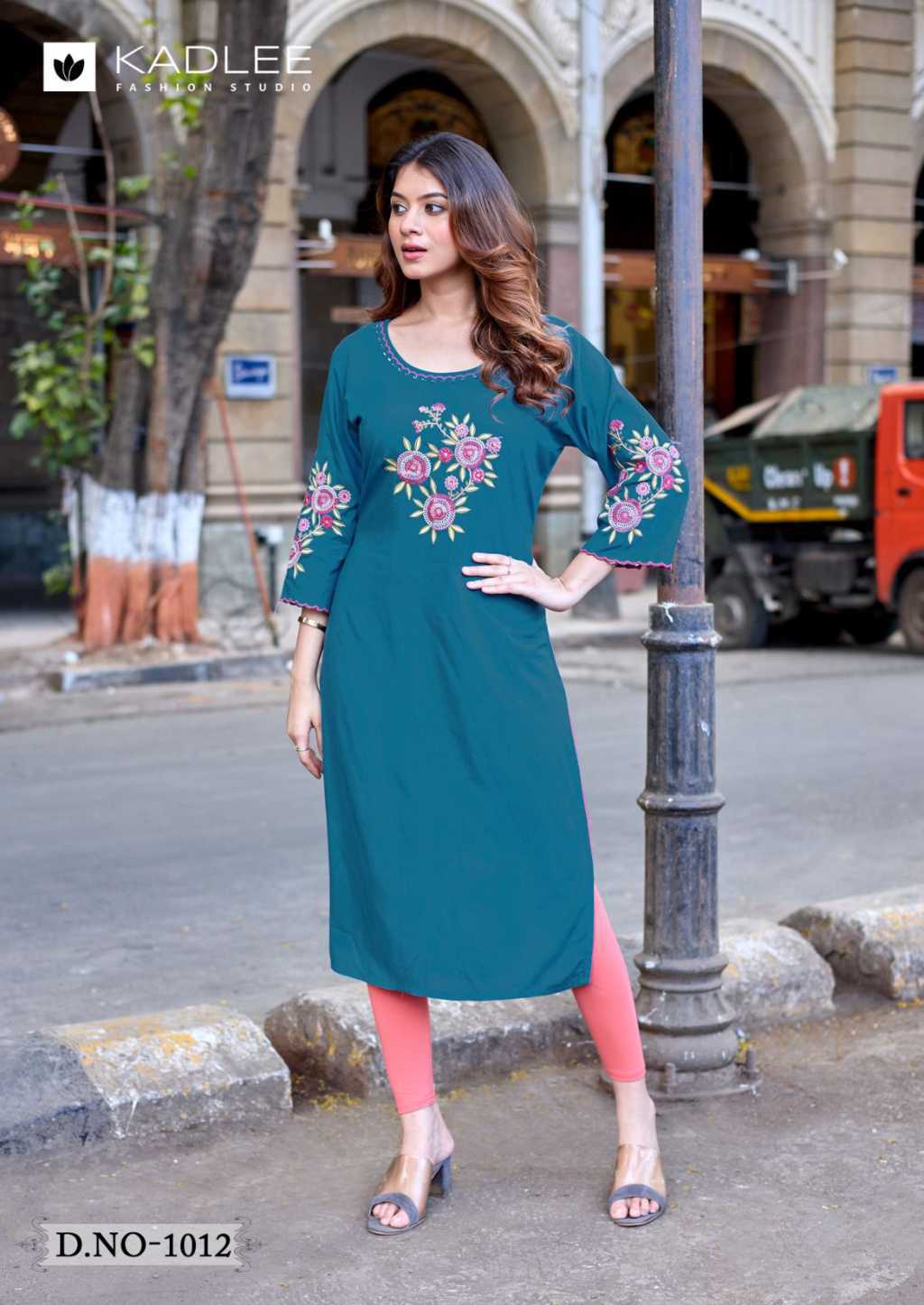 Kadlee Ladlee Vol 3 Rayon Kurti Catalog 6 Pcs (3) Kadlee Ladlee Vol 3 Rayon Kurti Catalog 6 Pcs - Image 4