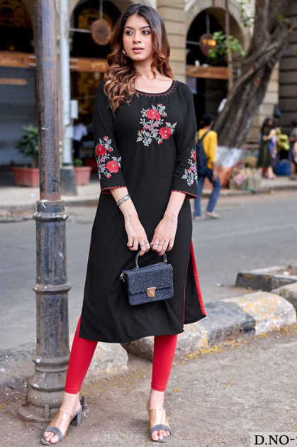 Kadlee Ladlee Vol 3 Rayon Kurti Catalog 6 Pcs Kadlee Ladlee Vol 3 Rayon Kurti Catalog 6 Pcs