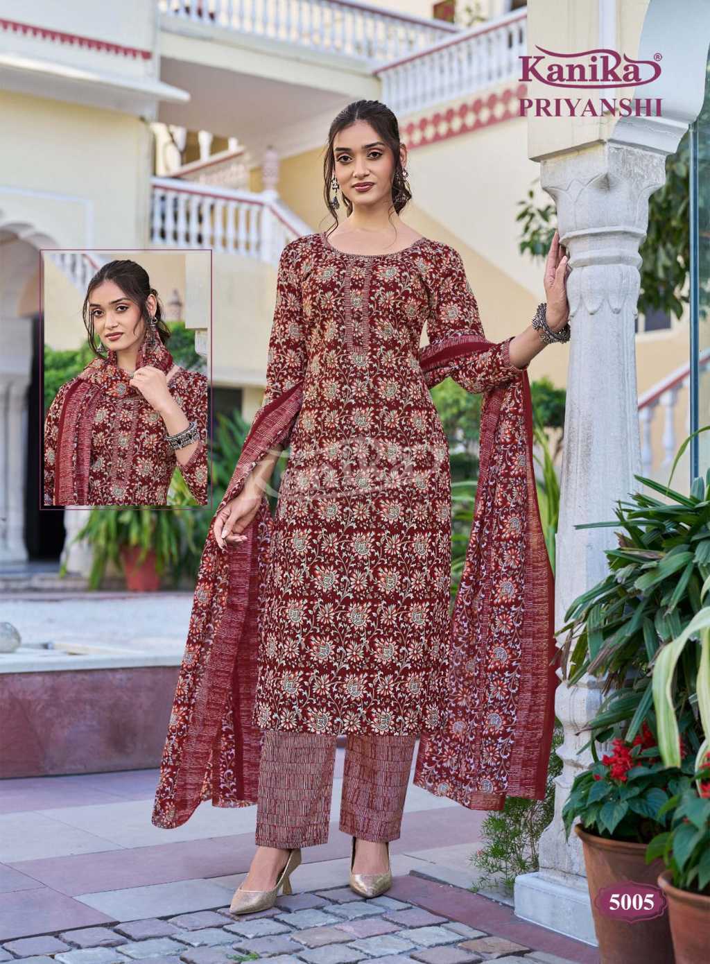 Kanika Priyanshi Vol 5 Cotton Readymade Salwar Suit Catalog 12 Pcs (10) Kanika Priyanshi Vol 5 Cotton Readymade Salwar Suit Catalog 12 Pcs - Image 11