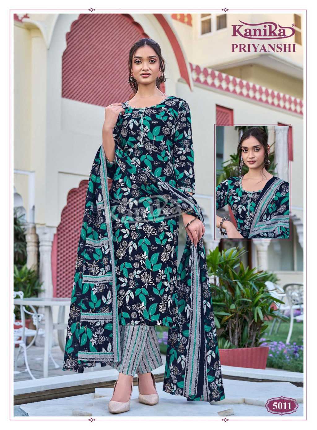 Kanika Priyanshi Vol 5 Cotton Readymade Salwar Suit Catalog 12 Pcs (12) Kanika Priyanshi Vol 5 Cotton Readymade Salwar Suit Catalog 12 Pcs - Image 14
