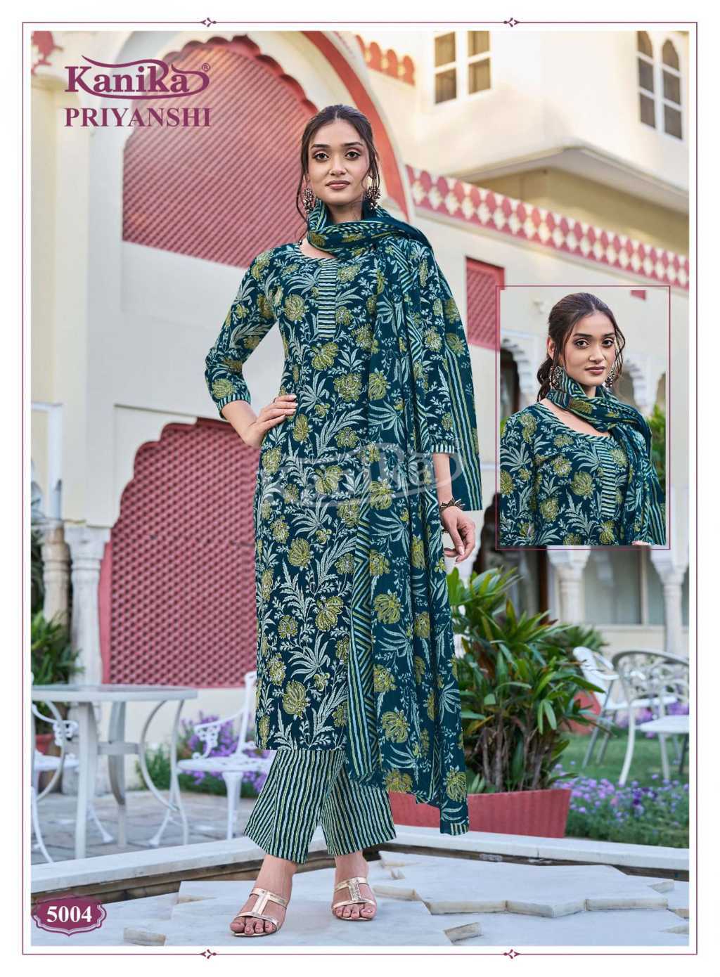Kanika Priyanshi Vol 5 Cotton Readymade Salwar Suit Catalog 12 Pcs (5) Kanika Priyanshi Vol 5 Cotton Readymade Salwar Suit Catalog 12 Pcs - Image 6