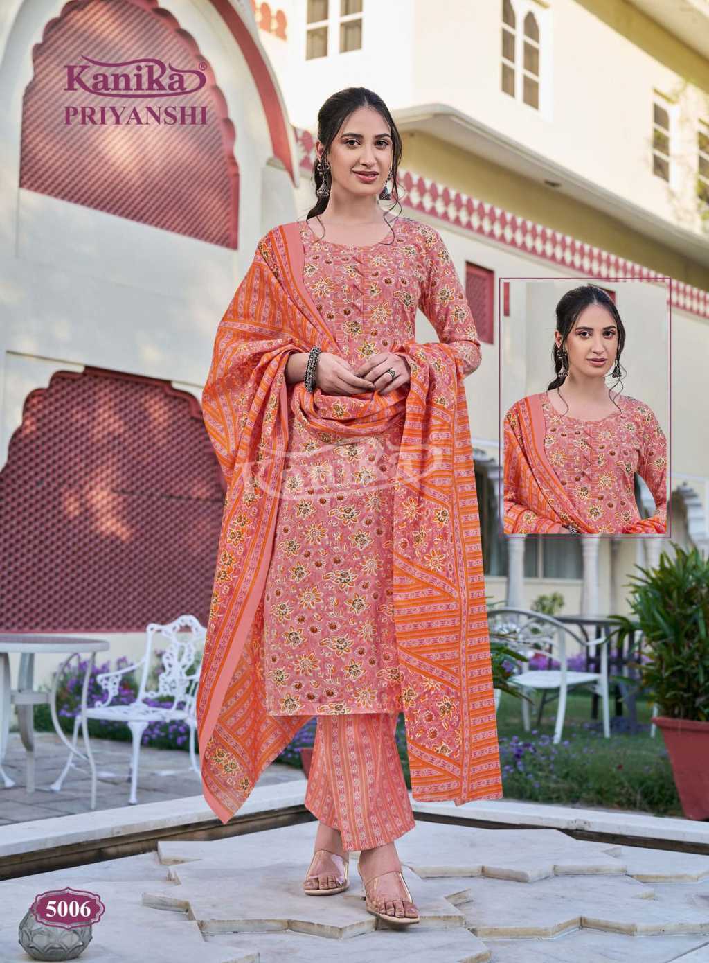 Kanika Priyanshi Vol 5 Cotton Readymade Salwar Suit Catalog 12 Pcs (7) Kanika Priyanshi Vol 5 Cotton Readymade Salwar Suit Catalog 12 Pcs - Image 8