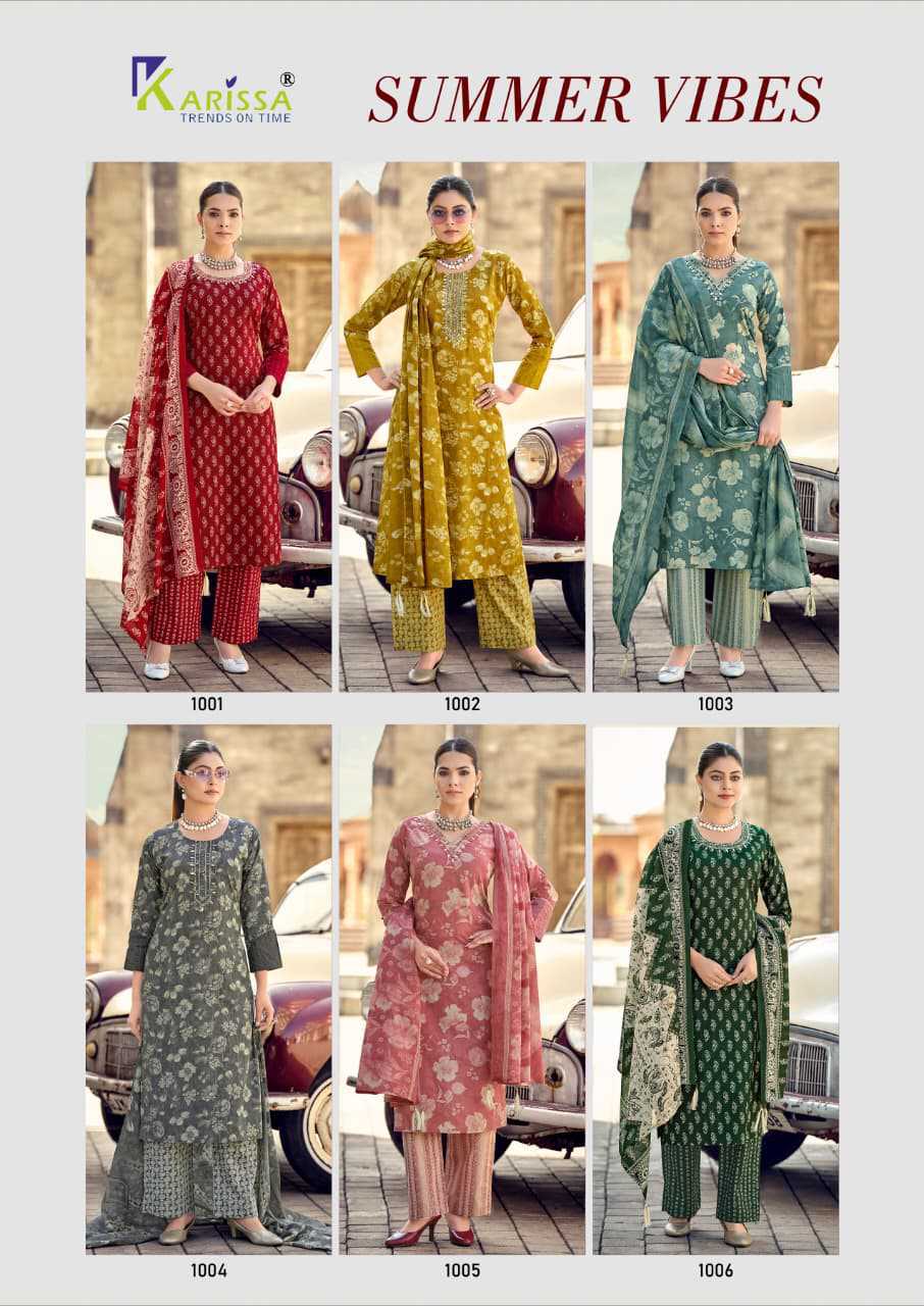 Karissa Summer Vibes Kurti with Dupatta Bottom Cotton Catalog 6 Pcs (11) Karissa Summer Vibes Kurti with Dupatta Bottom Cotton Catalog 6 Pcs - Image 12