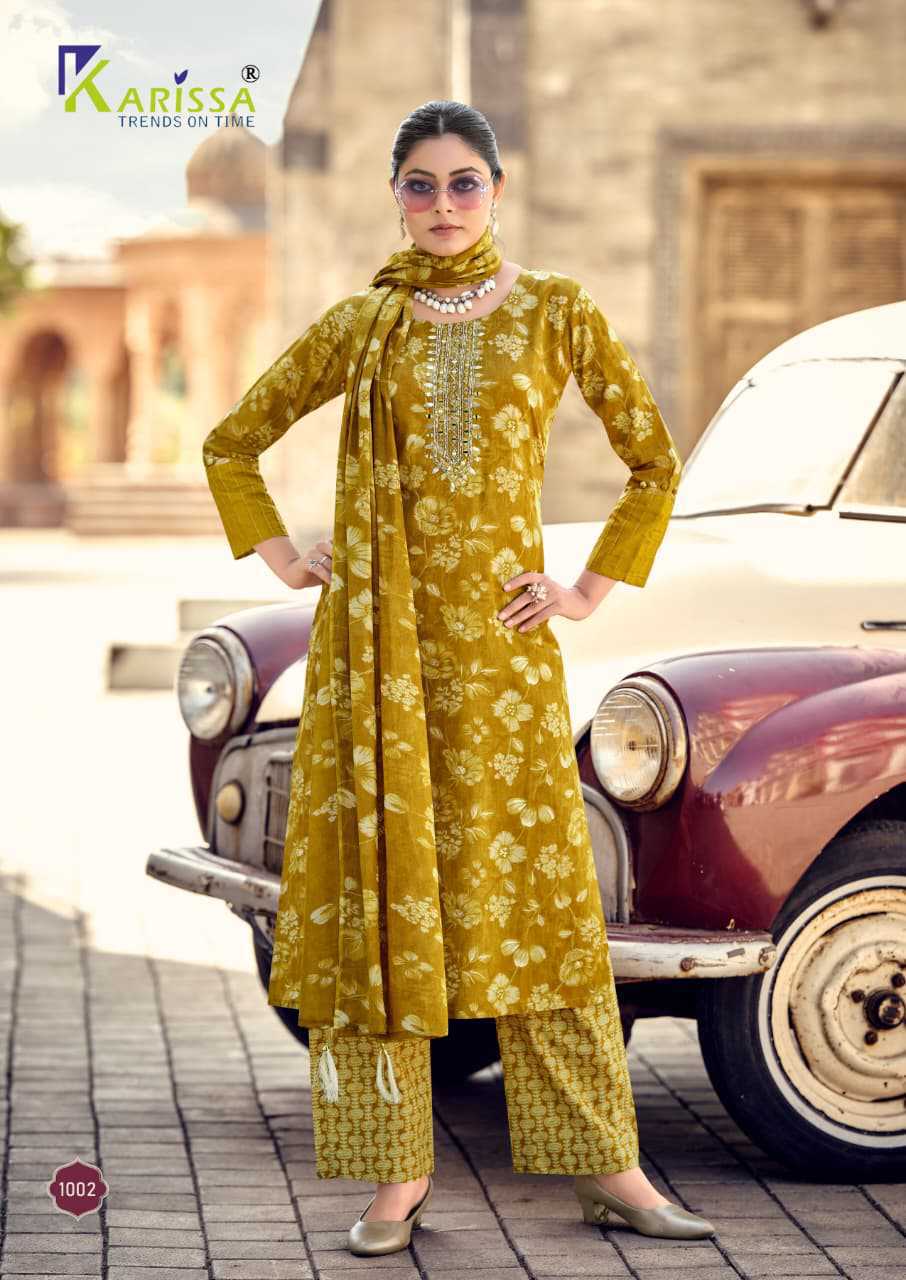 Karissa Summer Vibes Kurti with Dupatta Bottom Cotton Catalog 6 Pcs (6) Karissa Summer Vibes Kurti with Dupatta Bottom Cotton Catalog 6 Pcs - Image 7
