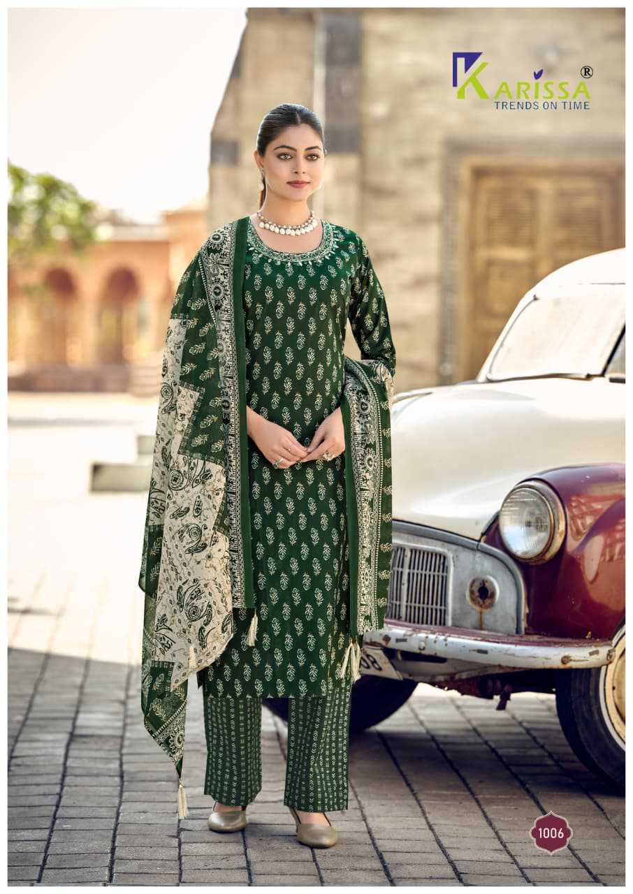 Karissa Summer Vibes Kurti with Dupatta Bottom Cotton Catalog 6 Pcs (8) Karissa Summer Vibes Kurti with Dupatta Bottom Cotton Catalog 6 Pcs - Image 9
