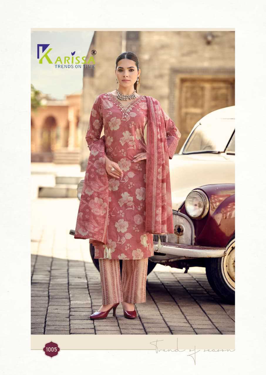 Karissa Summer Vibes Kurti with Dupatta Bottom Cotton Catalog 6 Pcs (9) Karissa Summer Vibes Kurti with Dupatta Bottom Cotton Catalog 6 Pcs - Image 10