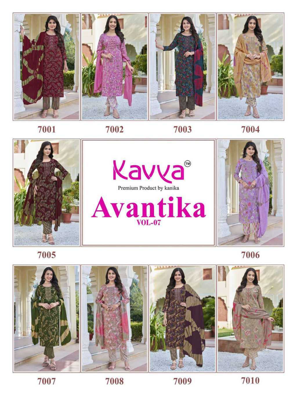 Kavya Avantika Vol 7 Fancy Readymade Suit Catalog 10 Pcs (13) Kavya Avantika Vol 7 Fancy Readymade Suit Catalog 10 Pcs - Image 14