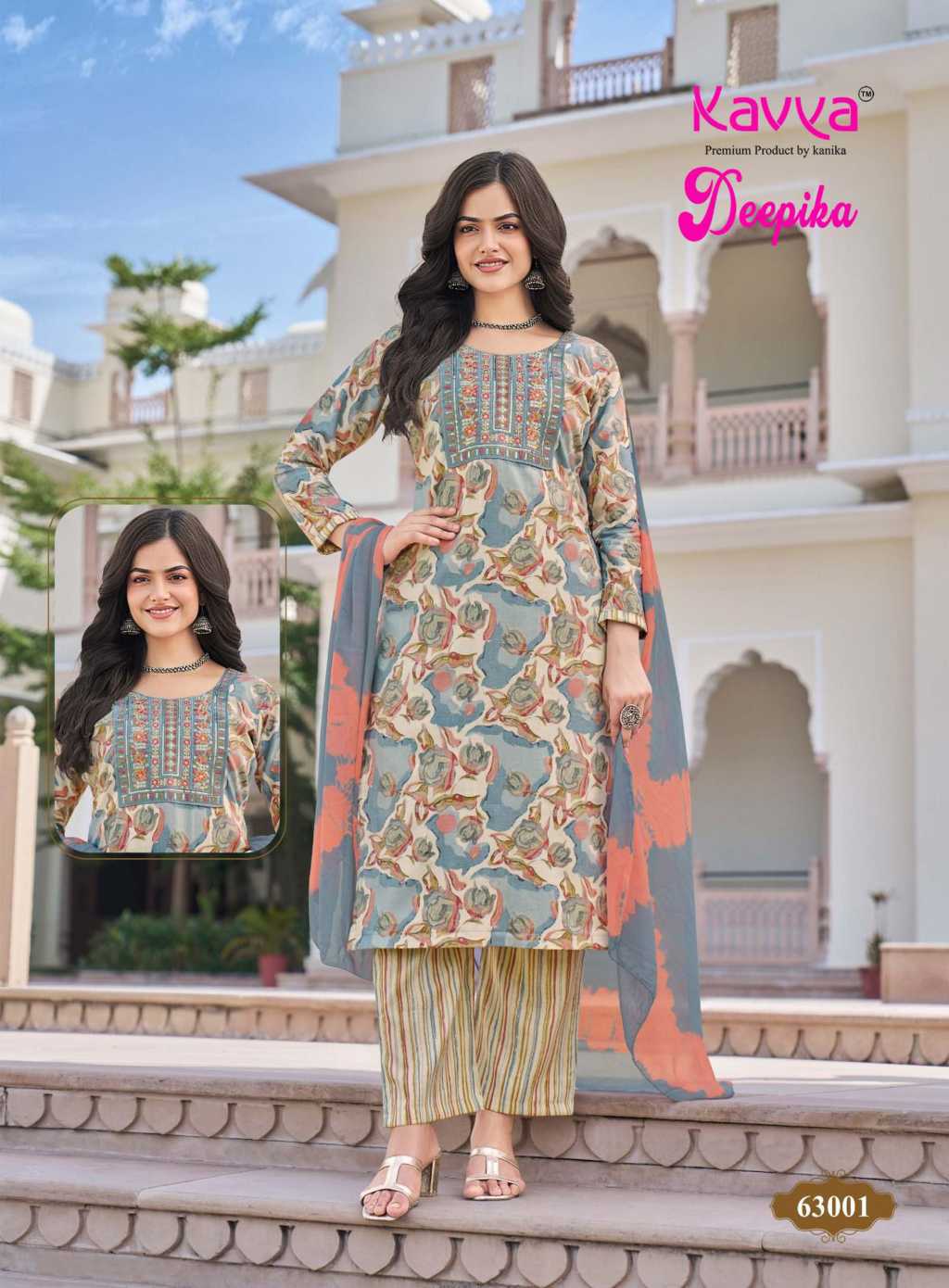 Kavya Deepika Vol 63 Fancy Readymade Suit Catalog 10 Pcs (2) Kavya Deepika Vol 63 Fancy Readymade Suit Catalog 10 Pcs - Image 3
