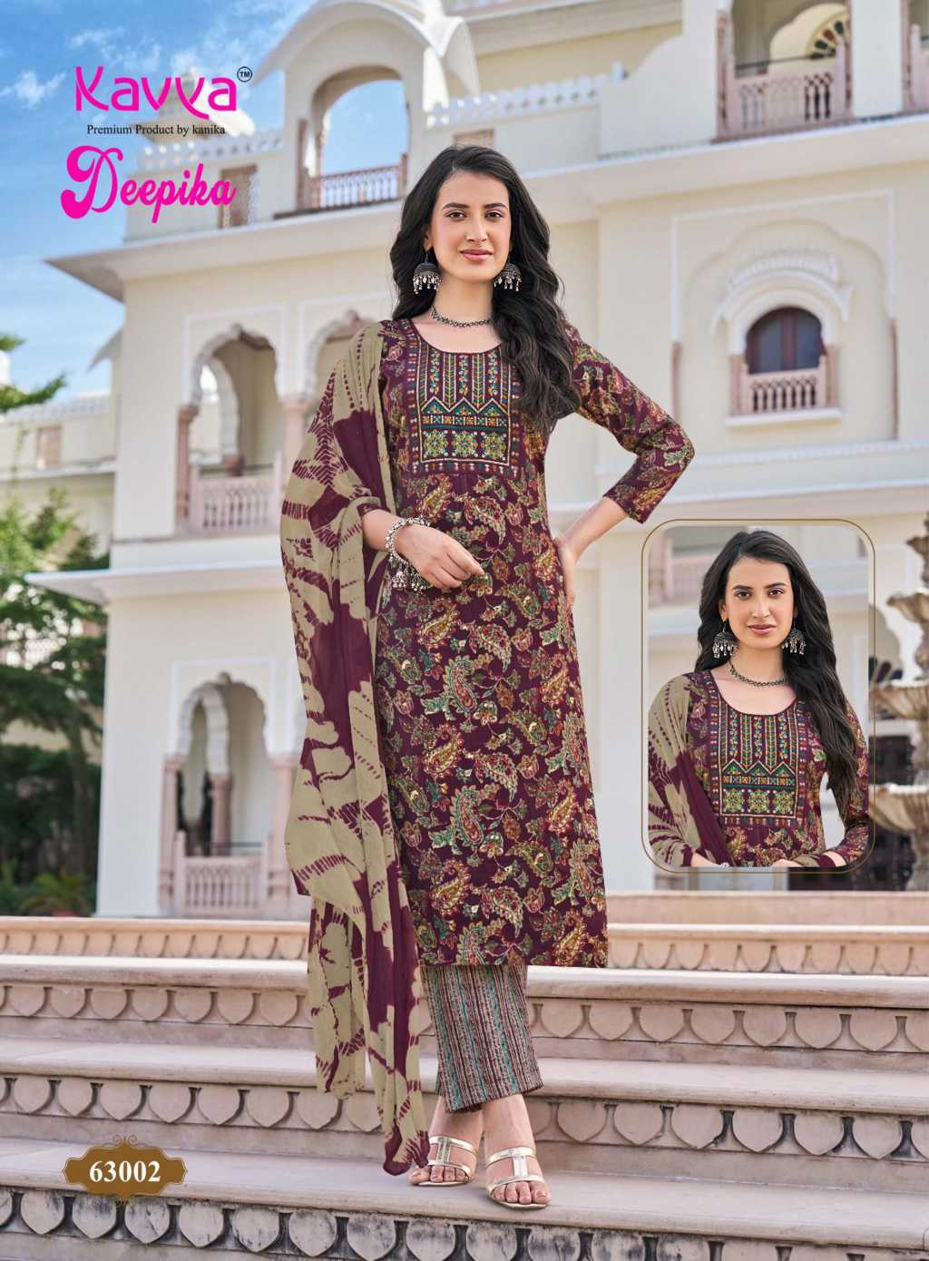 Kavya Deepika Vol 63 Fancy Readymade Suit Catalog 10 Pcs (4) Kavya Deepika Vol 63 Fancy Readymade Suit Catalog 10 Pcs - Image 5