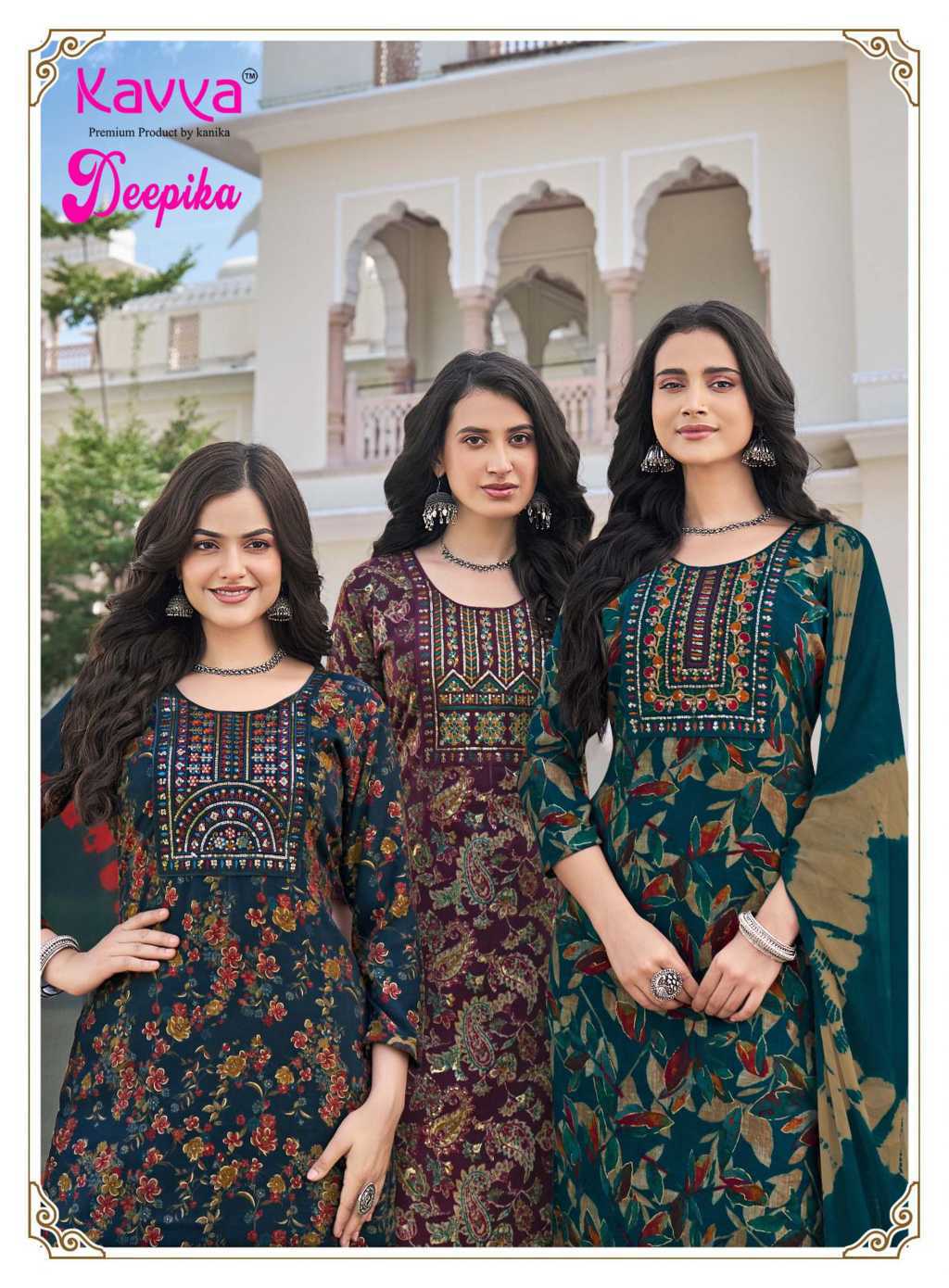 Kavya Deepika Vol 63 Fancy Readymade Suit Catalog 10 Pcs (6) Kavya Deepika Vol 63 Fancy Readymade Suit Catalog 10 Pcs - Image 7