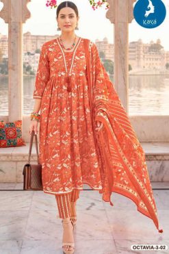 Kaya Octavia Vol 3 Cotton Readymade Salwar Suit Catalog 6 Pcs