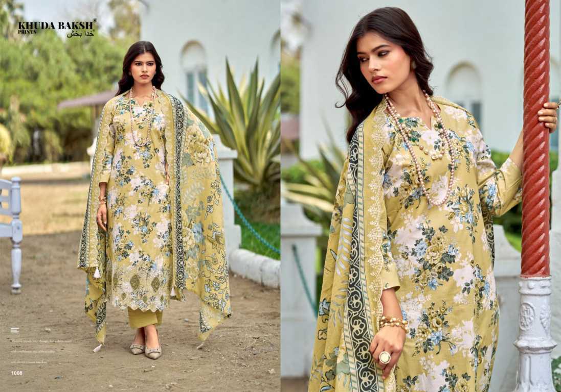 Khuda Baksh Prints Dastaan E Jashan Hit List Lawn Salwar Suit Catalog 6 Pcs (15) Khuda Baksh Prints Dastaan E Jashan Hit List Lawn Salwar Suit Catalog 6 Pcs - Image 16