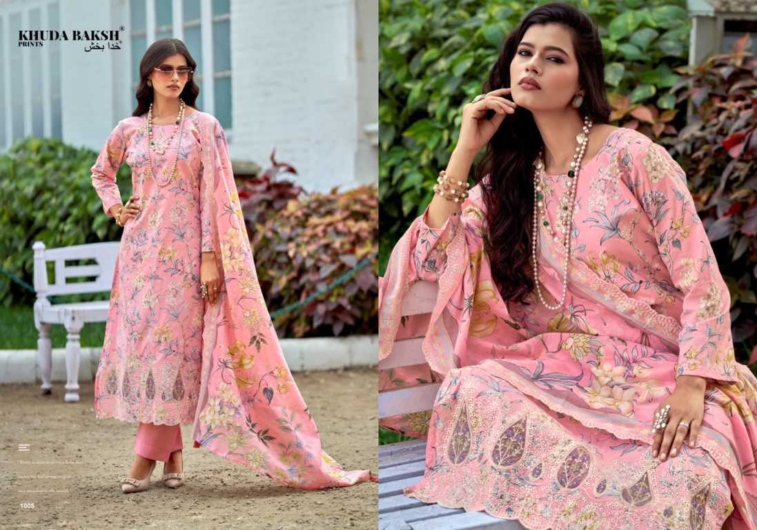 Khuda Baksh Prints Dastaan E Jashan Hit List Lawn Salwar Suit Catalog 6 Pcs (16) Khuda Baksh Prints Dastaan E Jashan Hit List Lawn Salwar Suit Catalog 6 Pcs - Image 17