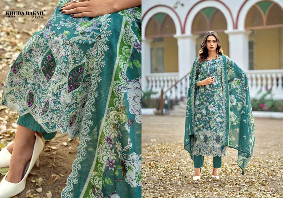 Khuda Baksh Prints Dastaan E Jashan Hit List Lawn Salwar Suit Catalog 6 Pcs (2) Khuda Baksh Prints Dastaan E Jashan Hit List Lawn Salwar Suit Catalog 6 Pcs - Image 3