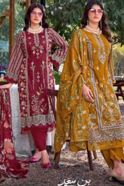 Levisha Bin Saeed Vol 6 Cotton Salwar Suit Catalog 6 Pcs