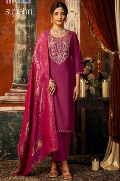 Meher Sunehri Fancy Kurti with Dupatta Bottom Catalog 6 Pcs 247x371 - Surat Fabrics