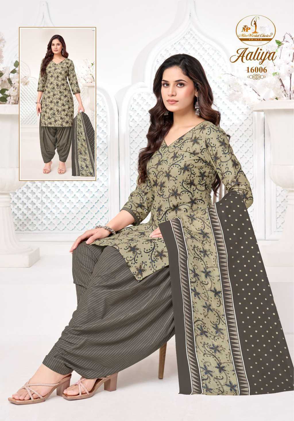 Miss World Choice Aaliya Vol 16 Cotton Salwar Suit Catalog 10 Pcs (13) Miss World Choice Aaliya Vol 16 Cotton Salwar Suit Catalog 10 Pcs - Image 14
