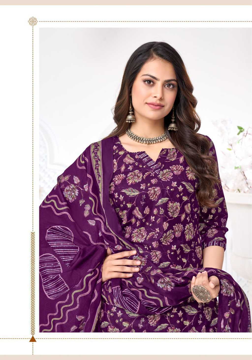 Miss World Choice Aaliya Vol 16 Cotton Salwar Suit Catalog 10 Pcs (2) Miss World Choice Aaliya Vol 16 Cotton Salwar Suit Catalog 10 Pcs - Image 3