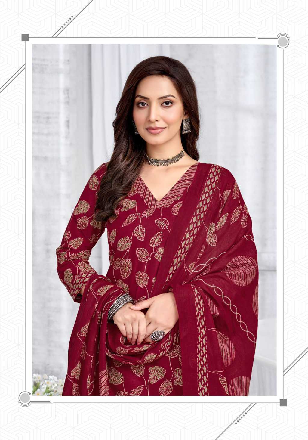 Miss World Choice Saheli Vol 18 Cotton Suit Catalog 10 Pcs (16) Miss World Choice Saheli Vol 18 Cotton Suit Catalog 10 Pcs - Image 17