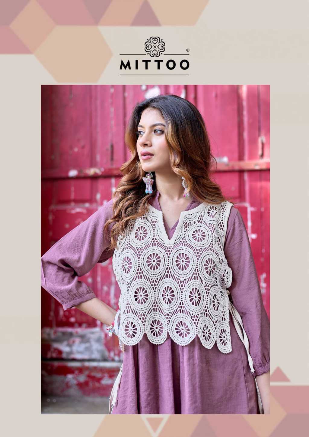 Mittoo Beauty Line Kurti with Koti Bottom Viscose Catalog 4 Pcs (1) Mittoo Beauty Line Kurti with Koti Bottom Viscose Catalog 4 Pcs - Image 2