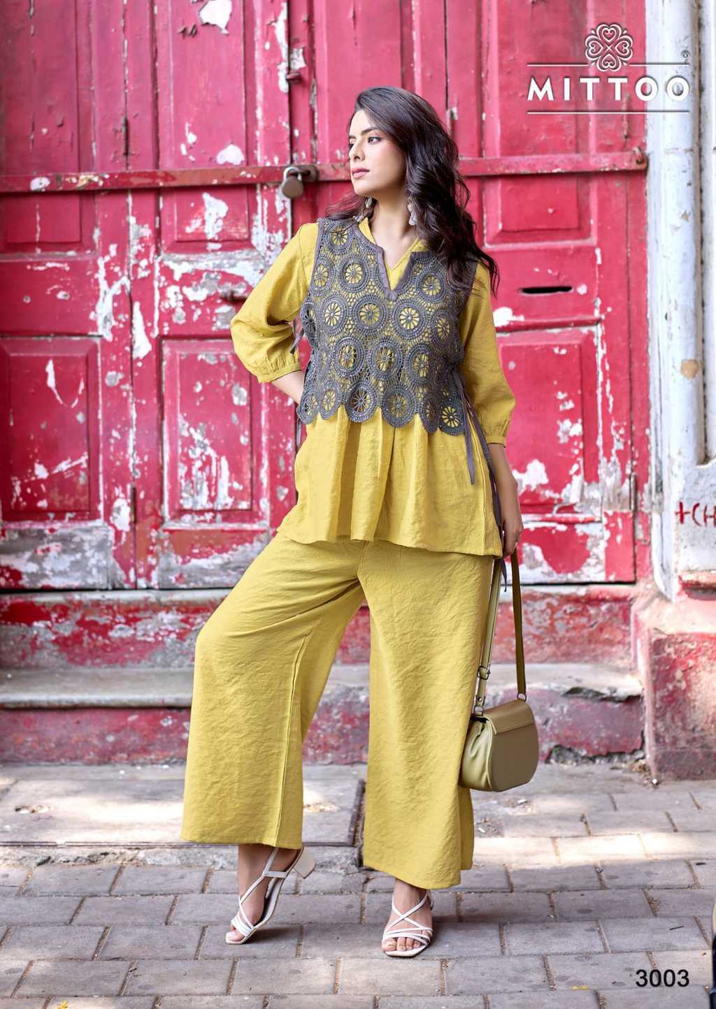 Mittoo Beauty Line Kurti with Koti Bottom Viscose Catalog 4 Pcs (4) Mittoo Beauty Line Kurti with Koti Bottom Viscose Catalog 4 Pcs - Image 5