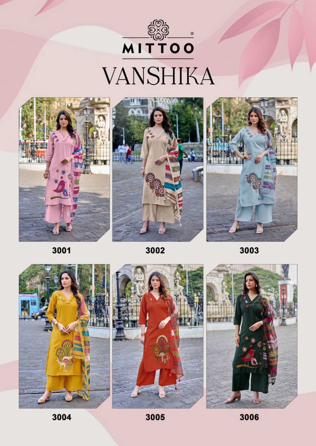 Mittoo Vanshika Kurti with Dupatta Bottom Silk Catalog 6 Pcs (11) Mittoo Vanshika Kurti with Dupatta Bottom Silk Catalog 6 Pcs - Image 12