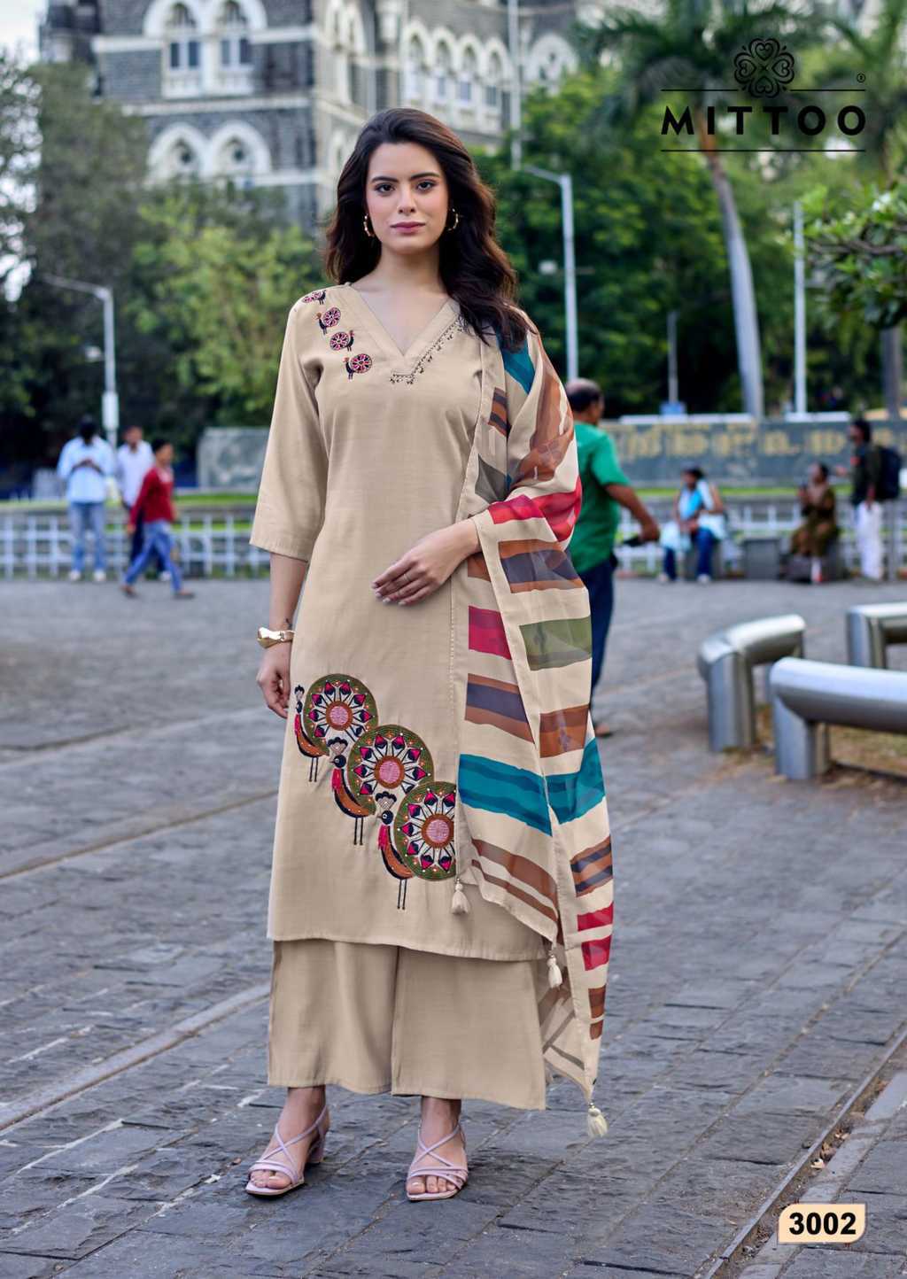 Mittoo Vanshika Kurti with Dupatta Bottom Silk Catalog 6 Pcs (4) Mittoo Vanshika Kurti with Dupatta Bottom Silk Catalog 6 Pcs - Image 5