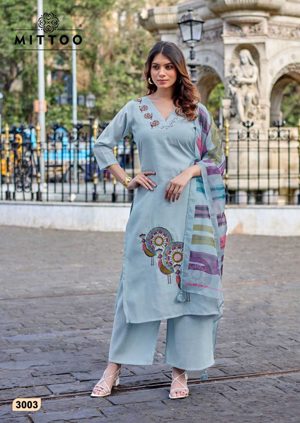 Mittoo Vanshika Kurti with Dupatta Bottom Silk Catalog 6 Pcs (5) Mittoo Vanshika Kurti with Dupatta Bottom Silk Catalog 6 Pcs - Image 6