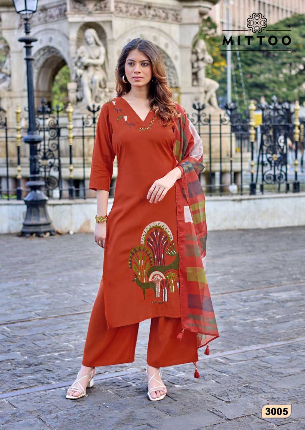 Mittoo Vanshika Kurti with Dupatta Bottom Silk Catalog 6 Pcs (9) Mittoo Vanshika Kurti with Dupatta Bottom Silk Catalog 6 Pcs - Image 10
