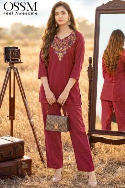 Ossm Sara Vol 2 CO ORD Wholesale Catalog 6 Pcs 247x371 - Surat Fabrics