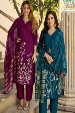 Passion Tree Raahi Vol 2 Kurti with Dupatta Bottom Silk Catalog 8 Pcs 247x371 - Surat Fabrics