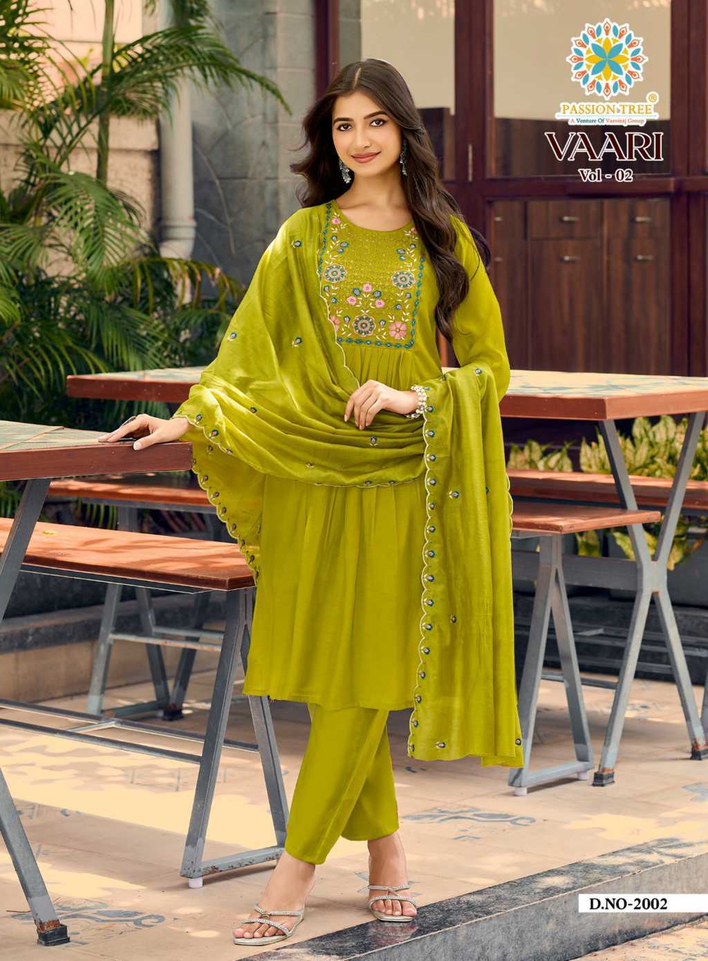 Passion Tree Vaari Vol 2 Kurti with Dupatta Bottom Chanderi Catalog 6 Pcs (7) Passion Tree Vaari Vol 2 Kurti with Dupatta Bottom Chanderi Catalog 6 Pcs - Image 8