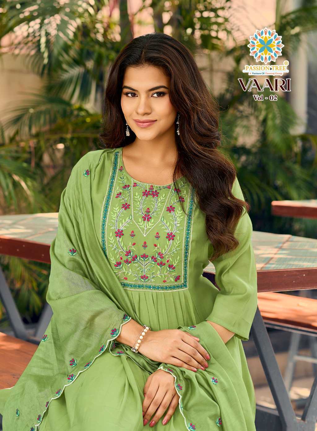 Passion Tree Vaari Vol 2 Kurti with Dupatta Bottom Chanderi Catalog 6 Pcs (8) Passion Tree Vaari Vol 2 Kurti with Dupatta Bottom Chanderi Catalog 6 Pcs - Image 9