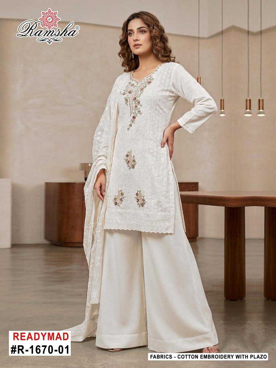 Ramsha R 1670 NX Cotton Readymade Salwar Suit Catalog 5 Pcs (5) Ramsha R 1670 NX Cotton Readymade Salwar Suit Catalog 5 Pcs - Image 6