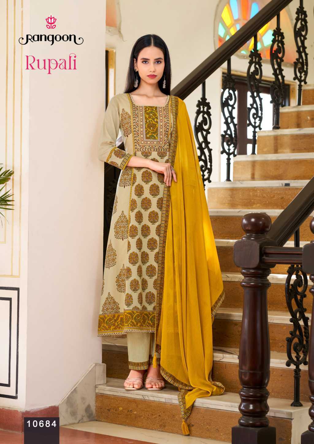 Rangoon Rupali by Kessi Cotton Readymade Salwar Suit Catalog 4 Pcs (2) Rangoon Rupali by Kessi Cotton Readymade Salwar Suit Catalog 4 Pcs - Image 3
