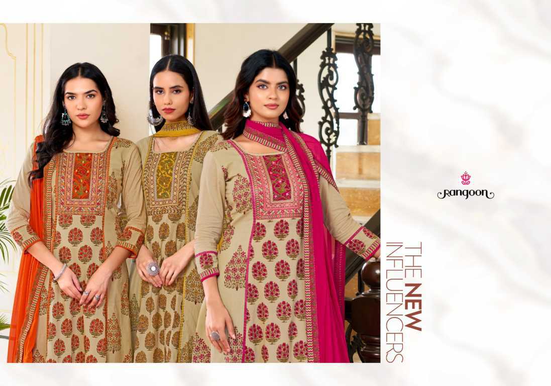 Rangoon Rupali by Kessi Cotton Readymade Salwar Suit Catalog 4 Pcs (7) Rangoon Rupali by Kessi Cotton Readymade Salwar Suit Catalog 4 Pcs - Image 8
