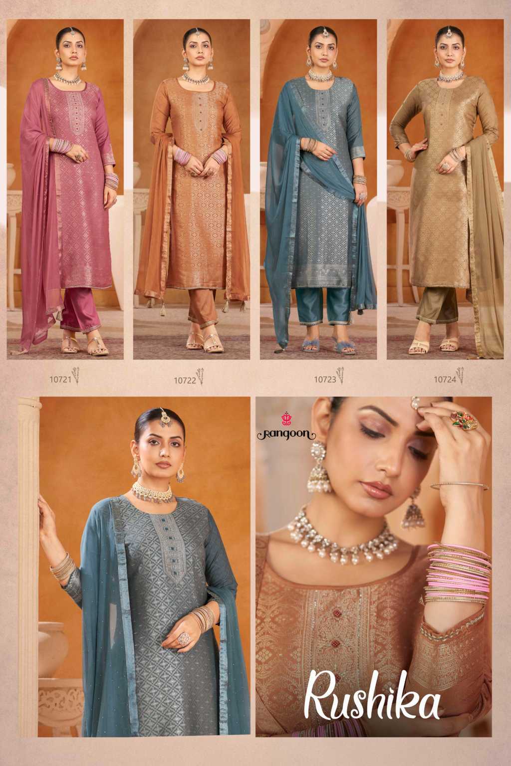 Rangoon Rushika by Kessi Viscose Readymade Salwar Suit Catalog 4 Pcs (9) Rangoon Rushika by Kessi Viscose Readymade Salwar Suit Catalog 4 Pcs - Image 10