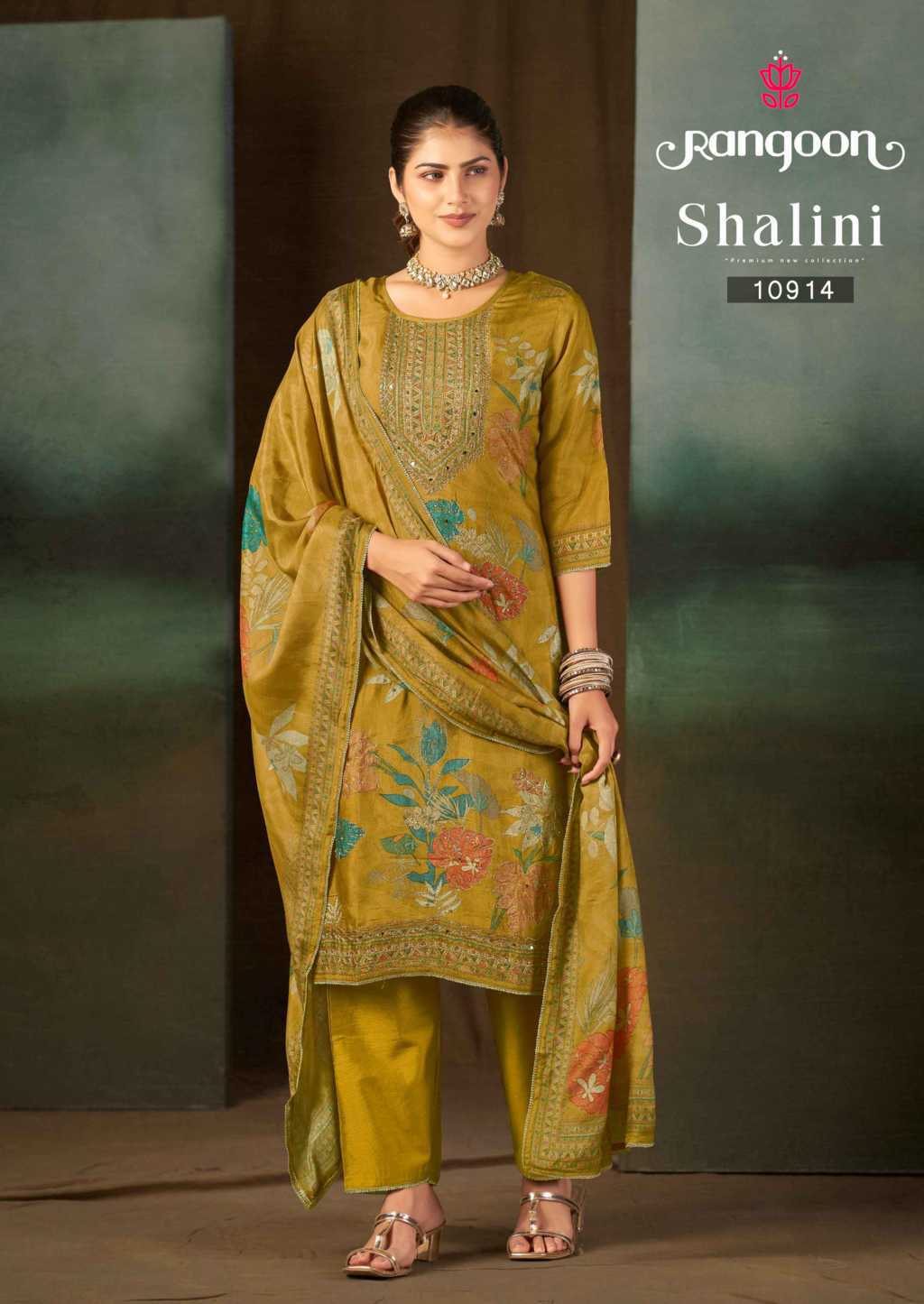 Rangoon Shalini by Kessi Muslin Readymade Salwar Suit Catalog 4 Pcs (3) Rangoon Shalini by Kessi Muslin Readymade Salwar Suit Catalog 4 Pcs - Image 4
