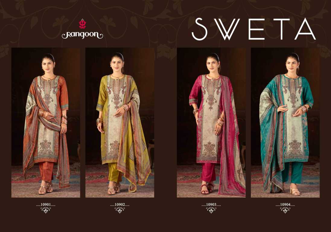 Rangoon Sveta by Kessi Muslin Readymade Salwar Suit Catalog 4 Pcs (9) Rangoon Sveta by Kessi Muslin Readymade Salwar Suit Catalog 4 Pcs - Image 10