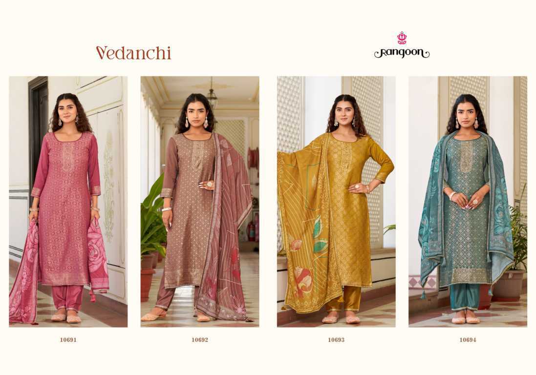 Rangoon Vedanchi by Kessi Viscose Readymade Salwar Suit Catalog 4 Pcs (10) Rangoon Vedanchi by Kessi Viscose Readymade Salwar Suit Catalog 4 Pcs - Image 11