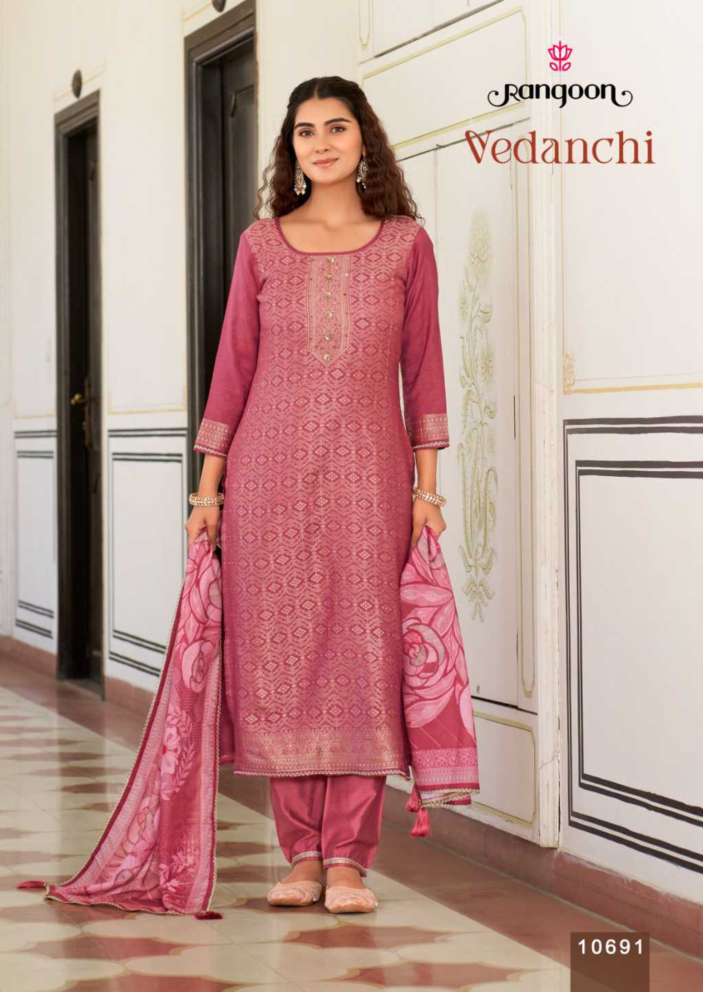 Rangoon Vedanchi by Kessi Viscose Readymade Salwar Suit Catalog 4 Pcs (7) Rangoon Vedanchi by Kessi Viscose Readymade Salwar Suit Catalog 4 Pcs - Image 9