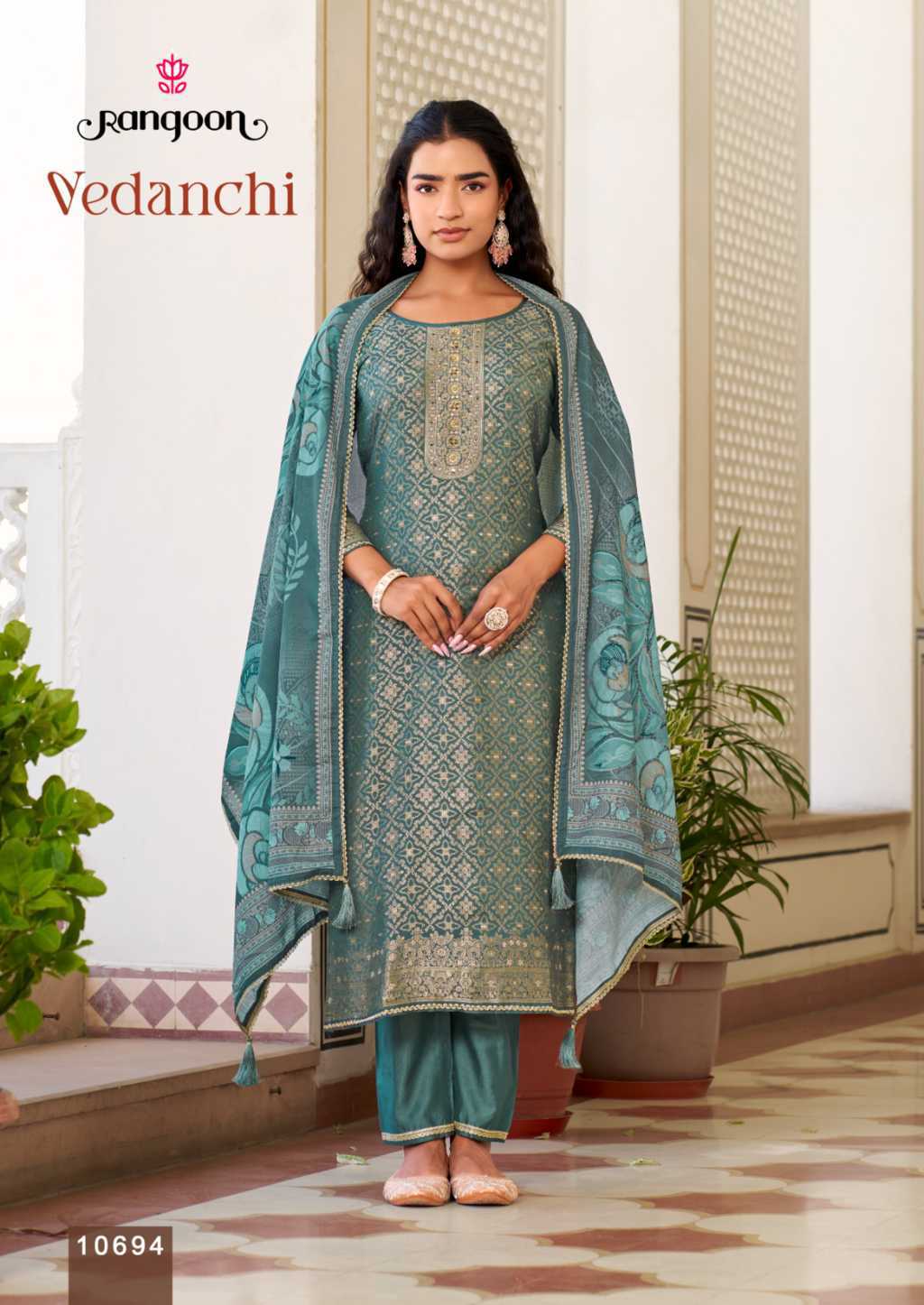 Rangoon Vedanchi by Kessi Viscose Readymade Salwar Suit Catalog 4 Pcs (8) Rangoon Vedanchi by Kessi Viscose Readymade Salwar Suit Catalog 4 Pcs - Image 6