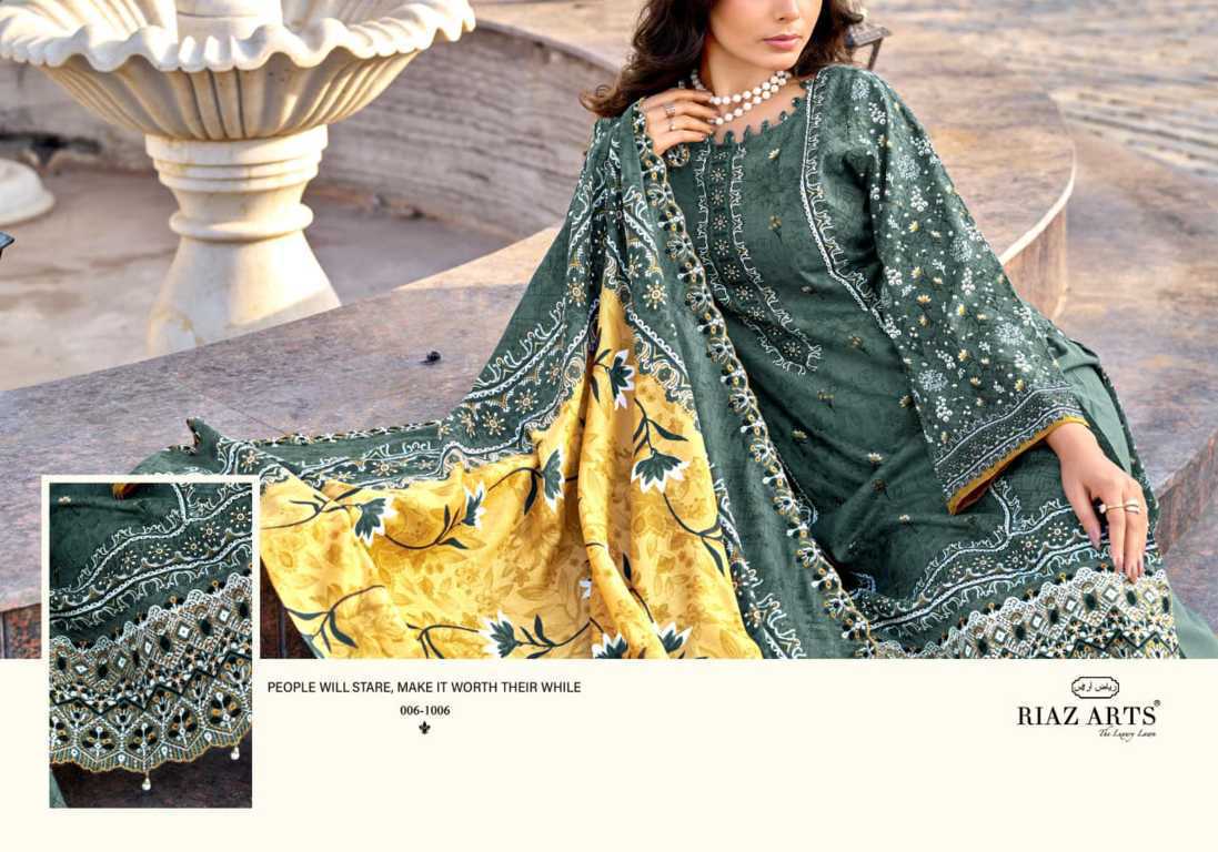 Riaz Arts Bin Saeed Vol 16 by Mumtaz Arts Cotton Salwar Suit Catalog 6 Pcs (10) Riaz Arts Bin Saeed Vol 16 by Mumtaz Arts Cotton Salwar Suit Catalog 6 Pcs - Image 11