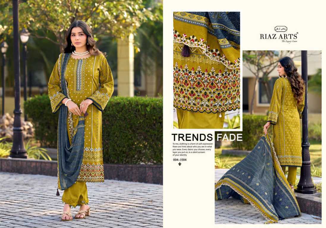 Riaz Arts Bin Saeed Vol 16 by Mumtaz Arts Cotton Salwar Suit Catalog 6 Pcs (7) Riaz Arts Bin Saeed Vol 16 by Mumtaz Arts Cotton Salwar Suit Catalog 6 Pcs - Image 8