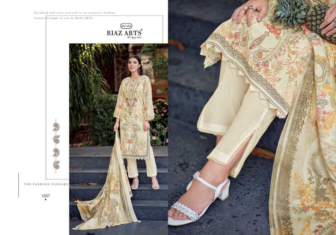 Riaz Arts Musafir Vol 44 by Mumtaz Arts Lawn Salwar Suit Catalog 6 Pcs (11) Riaz Arts Musafir Vol 44 by Mumtaz Arts Lawn Salwar Suit Catalog 6 Pcs - Image 12