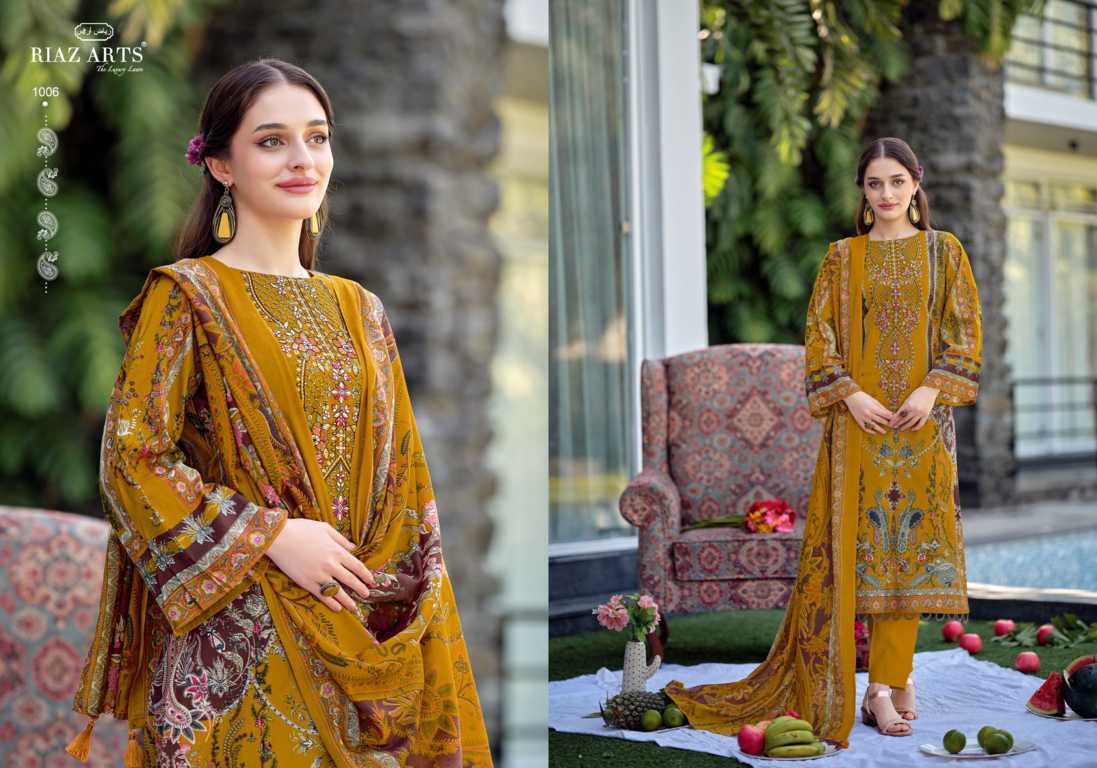 Riaz Arts Musafir Vol 44 by Mumtaz Arts Lawn Salwar Suit Catalog 6 Pcs (12) Riaz Arts Musafir Vol 44 by Mumtaz Arts Lawn Salwar Suit Catalog 6 Pcs - Image 13