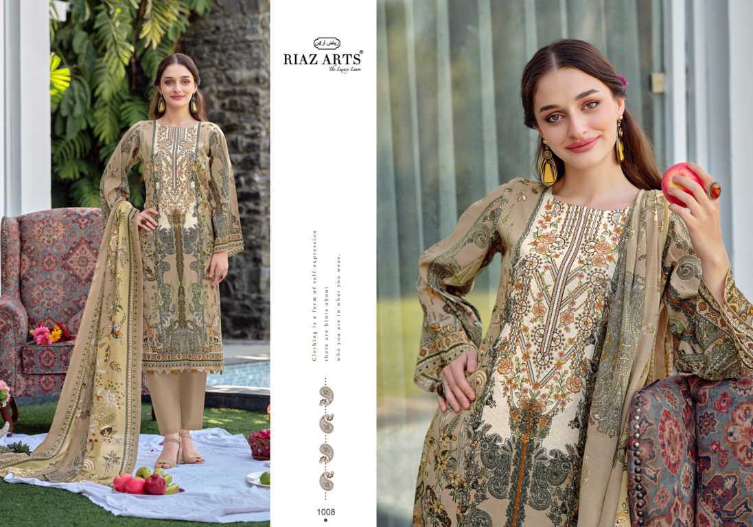 Riaz Arts Musafir Vol 44 by Mumtaz Arts Lawn Salwar Suit Catalog 6 Pcs (15) Riaz Arts Musafir Vol 44 by Mumtaz Arts Lawn Salwar Suit Catalog 6 Pcs - Image 16